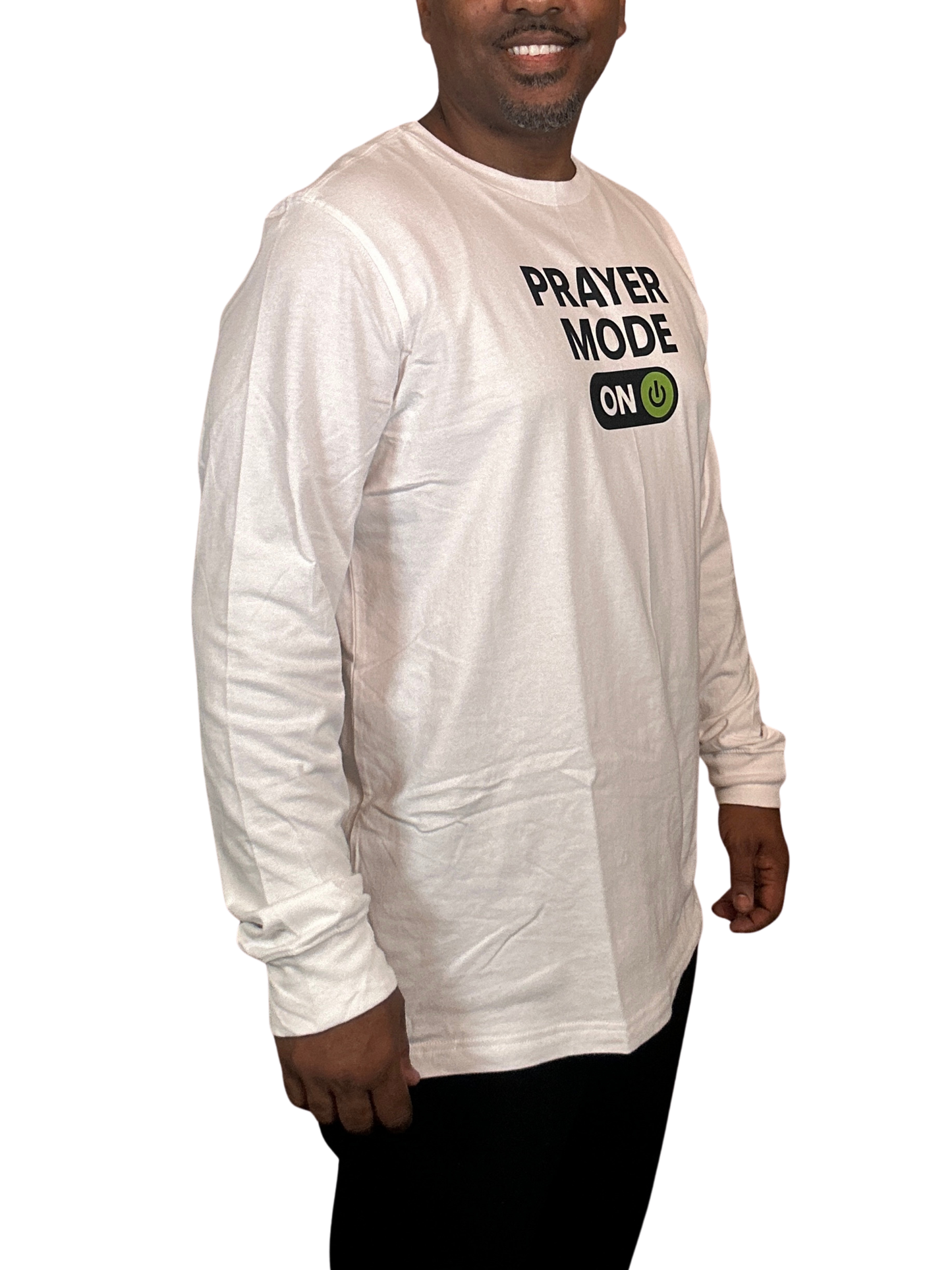 Faith Mode On Long Sleeve T-Shirt